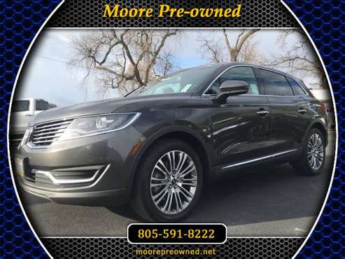2017 Lincoln MKX Reserve FWD - - by dealer - vehicle for sale in Atascadero, CA