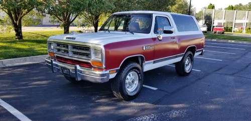 1990 Dodge Ramcharger 4x4 - cars & trucks - by owner - vehicle... for sale in Estill Springs, TN