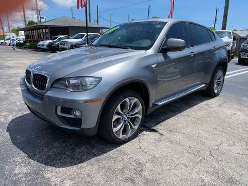 2013 BMW X6 M LINE GRAY, SUN ROOF, RED LEATHER for sale in Hallandale, FL