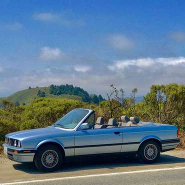 1991 BMW e30 318i Convertible Manual w Hard & Soft Tops Cloth Interior for sale in Alameda, CA