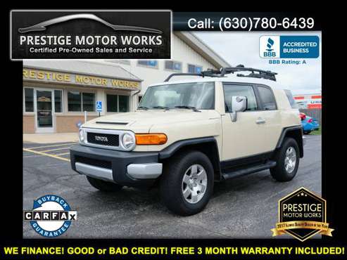 2009 Toyota FJ Cruiser 93K Miles! CERTIFIED! CLEAN CARFAX! WE FINANCE! for sale in Naperville, IL