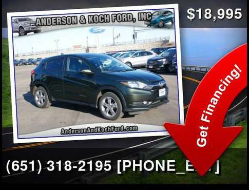 2017 Honda HR-V EX Anderson Koch Ford - cars & trucks - by dealer -... for sale in North Branch, MN