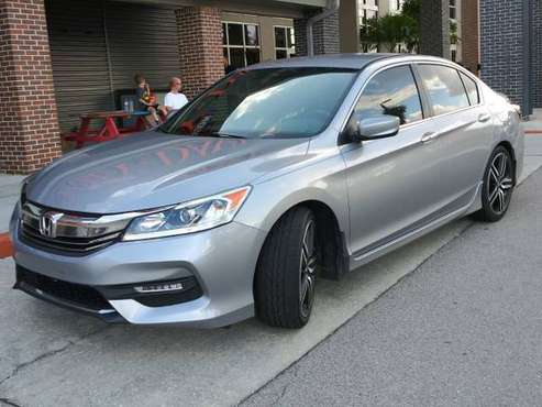 2017 HONDA ACCORD SPORT 74K GREAT SHAPE FLORIDA CLEAN TITLE - cars &... for sale in Fort Myers, FL