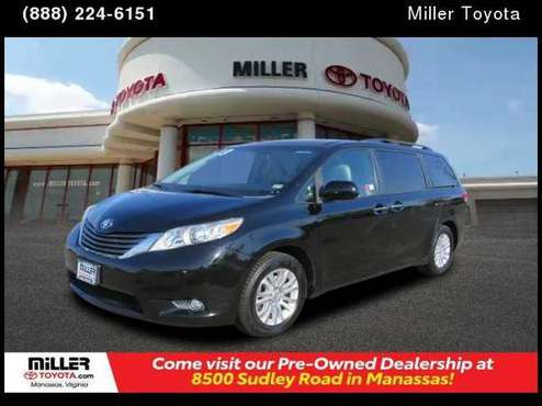 2013 Toyota Sienna XLE 8 Passenger Call Used Car Sales Dept Today for sale in MANASSAS, District Of Columbia