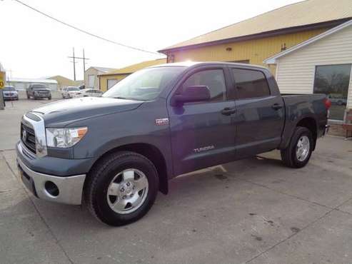 2008 Toyota Tundra 4WD Truck CrewMax 5 7L V8 6-Spd AT Grade Natl for sale in Marion, IA