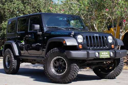 2012 JEEP WRANGLER UNLIMITED RUBICON for sale in League City, TX