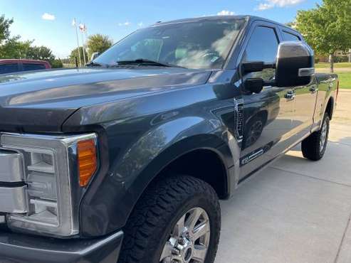 2017 Ford F250 PLATINUM loaded LOW MILES new tires for sale in Aubrey, TX