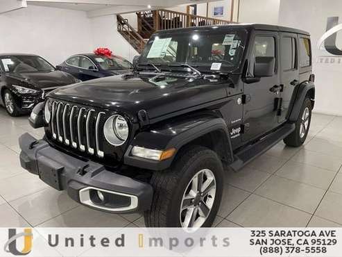 2020 Jeep Wrangler Unlimited Sahara - - by dealer for sale in San Jose, CA