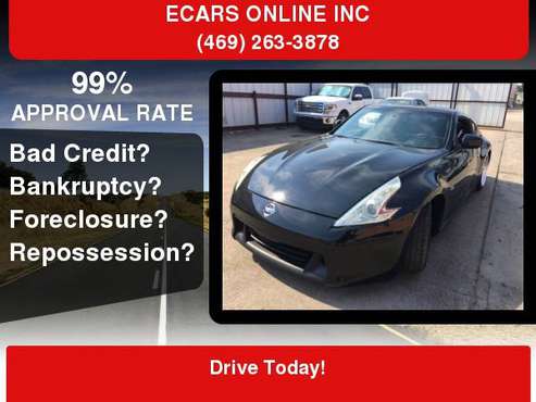 2011 Nissan 370Z 2dr Cpe Manual Racing Package No DL is Okay for sale in Dallas, TX