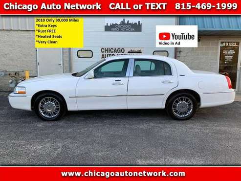 2010 Lincoln Town Car Signature Limited 39K Low Miles Clean towncar... for sale in Mokena, IL