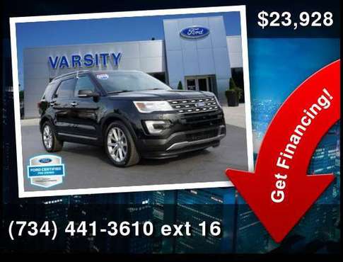 2016 Ford Explorer Limited for sale in Ann Arbor, MI