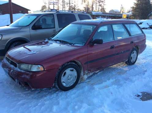 1997 Subaru Legacy wagon low miles - - by dealer for sale in Winton, MN