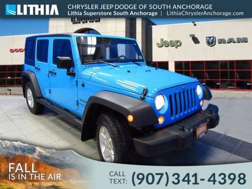 2018 Jeep Wrangler JK Unlimited Sport S 4x4 for sale in Anchorage, AK