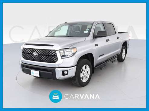 2019 Toyota Tundra CrewMax SR5 Pickup 4D 5 1/2 ft pickup Silver for sale in Greensboro, NC