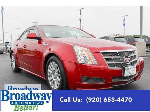 2010 Cadillac CTS sedan Luxury - Cadillac Crystal Red Tintcoat for sale in Green Bay, WI