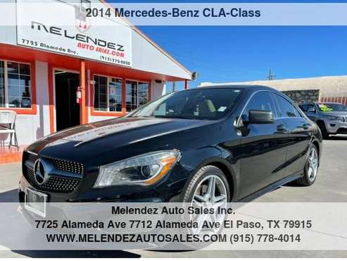 2014 Mercedes-Benz CLA-Class 4dr Sdn CLA 250 4MATIC for sale in El Paso, TX