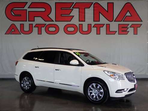 2015 Buick Enclave AWD Leather 4dr Crossover, White for sale in Gretna, IA