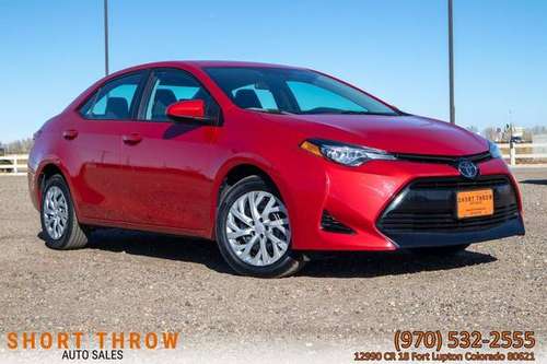 2018 Toyota Corolla LE Clean Carfax - - by dealer for sale in Fort Lupton, CO