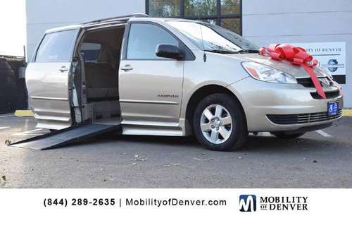 2005 *Toyota* *Sienna* *LE IMS Rampvan* GOLD for sale in Denver , CO