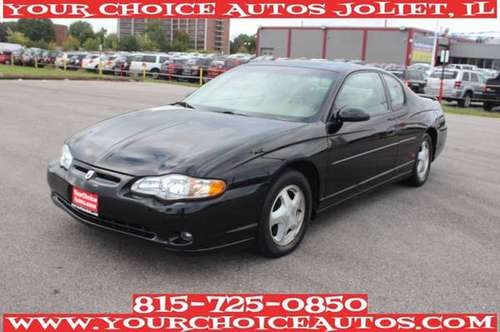 2002 *CHEVY/*CHEVROLET *MONTE*CARLO*SS 1OWNER LEATHER CD KEYLES 242842 for sale in Joliet, IL