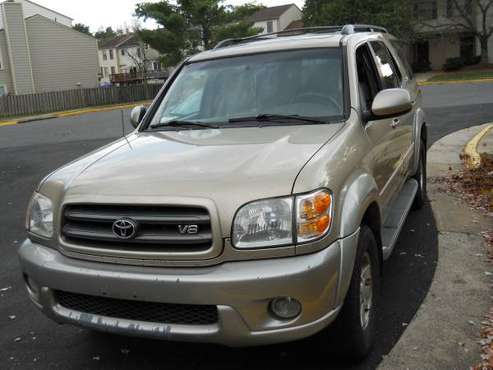2003 TOYOTA SEQUOIA 4WD for sale in MANASSAS, District Of Columbia