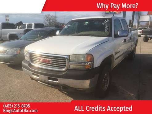 2002 GMC Sierra 2500HD Crew Cab 153" WB 4WD SLE 500 down with trade ! for sale in Oklahoma City, OK