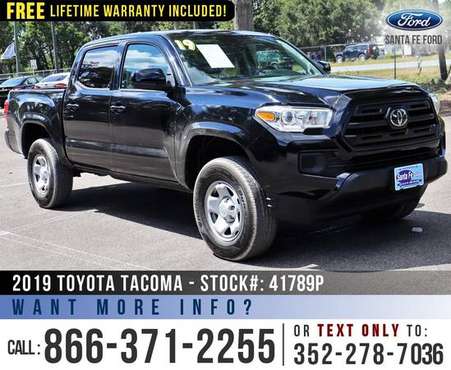 2019 TOYOTA TACOMA 4WD Camera, Touch Screen, Bed Liner for sale in Alachua, FL