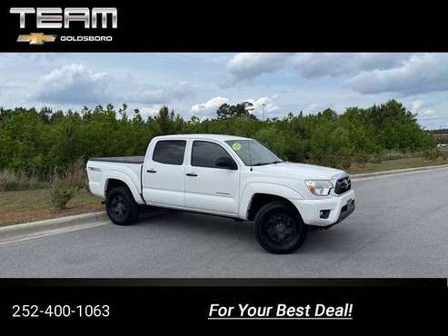 2012 Toyota Tacoma pickup White - - by dealer for sale in Goldsboro, NC