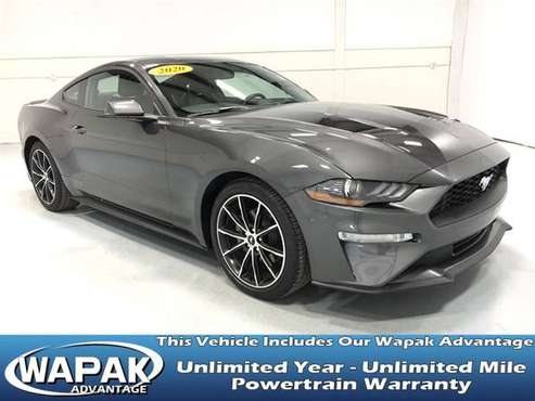 2020 Ford Mustang with - cars & trucks - by dealer - vehicle... for sale in Wapakoneta, IN