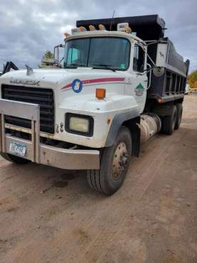 2001 Mack CH600 Tri Axle Dump Truck - 227, 656 Miles - E7 Engine for sale in Pine City, MN