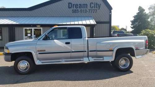 1999 Dodge Ram 3500 Quad Cab Diesel 4x4 4WD Long Bed Truck Dream City for sale in Portland, OR
