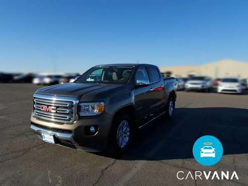 2015 GMC Canyon Crew Cab SLT Pickup 4D 5 ft pickup Brown - FINANCE -... for sale in Long Beach, CA