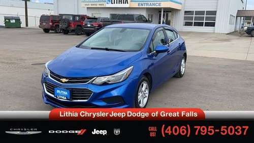 2018 Chevrolet Cruze 4dr HB 1 6L LT w/1SH - - by for sale in Great Falls, MT