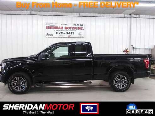 2017 Ford F-150 Black - SM78530T WE DELIVER TO MT & NO SALES TAX for sale in Sheridan, MT