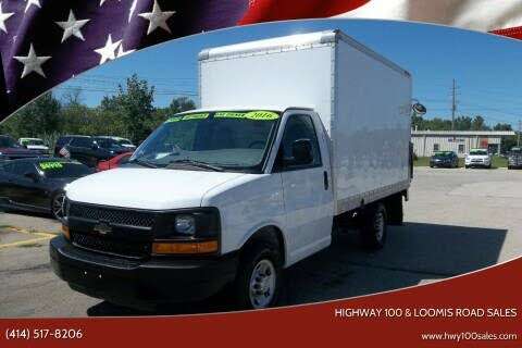 2016 Chevrolet Express Chassis 3500 139 Cutaway with 1WT RWD for sale in Franklin, WI