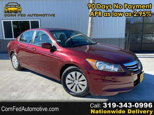 2012 Honda Accord Sdn 4dr I4 Auto LX - - by dealer for sale in CENTER POINT, IA