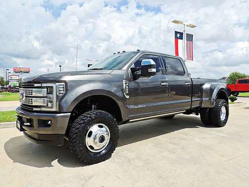 ☎ 2017 FORD F-350 DUALLY PLATINUM 4X4 *USAA Preferred Dealer* for sale in Houston, TX