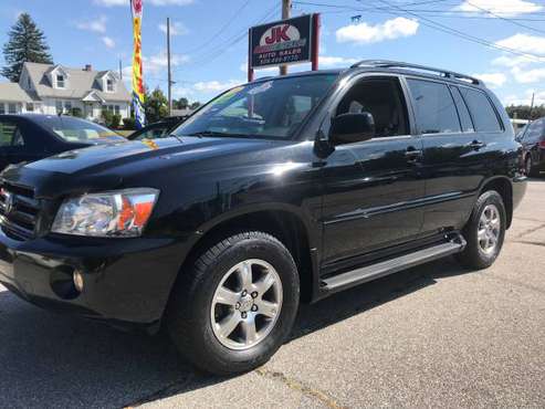 2006 Toyota Highlander Limited 3rd row leather sunroof 1-OWNER for sale in Westport , MA