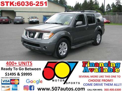 2006 Nissan Pathfinder LE 2WD - - by dealer - vehicle for sale in Roy, WA
