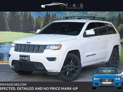 2018 Jeep Grand Cherokee Altitude suv Bright White Clearcoat - cars for sale in Glendale, CA