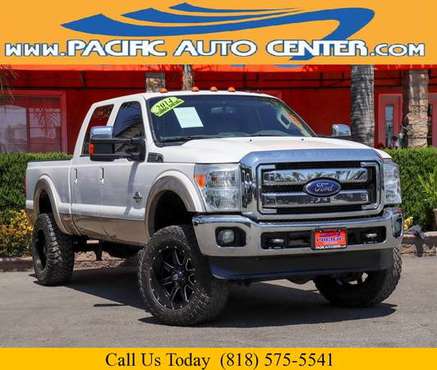 2014 Ford F-250 F250 Lariat Crew Cab Short Bed Diesel 4WD 35848 for sale in Fontana, CA