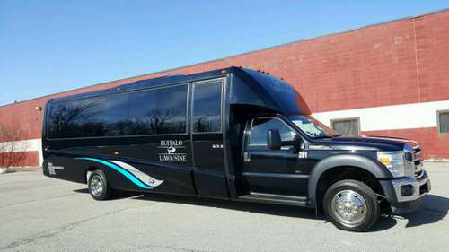 2014 Ford F550 28 passenger Limo bus - cars & trucks - by owner -... for sale in Buffalo, NY