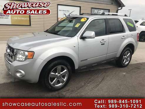 LIMITED 4x4!! 2008 Ford Escape 4WD 4dr V6 Auto Limited for sale in Chesaning, MI