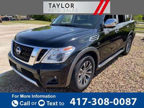 2018 Nissan Armada SV 4x4 4dr SUV suv BLACK - - by for sale in Springdale, MO