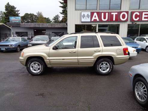 2000 JEEP GRAND CHEROKEE LIMITED TOW PKG ON FRONT 168K - cars &... for sale in Salem, OR