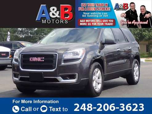 2015 GMC Acadia SLE-2 suv Dk. Gray for sale in Waterford Township, MI