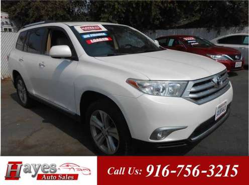 2012 Toyota Highlander Limited Sport Utility - cars & trucks - by... for sale in Roseville, CA