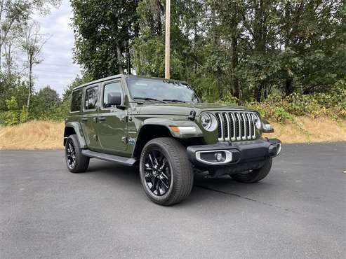 2021 Jeep Wrangler Unlimited 4xe Sahara 4WD for sale in Shelton, WA