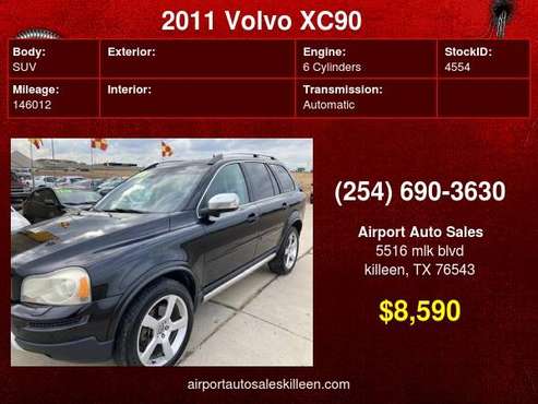 2011 Volvo XC90 FWD 4dr I6 R-Design - - by dealer for sale in Killeen, TX