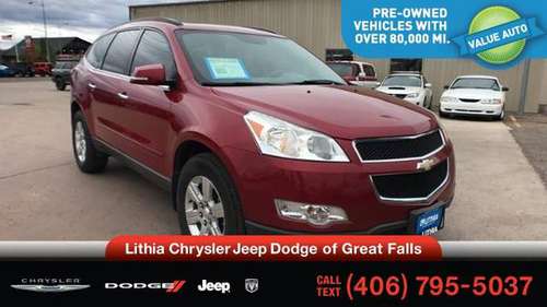 2012 Chevrolet Traverse AWD 4dr LT w/2LT for sale in Great Falls, MT